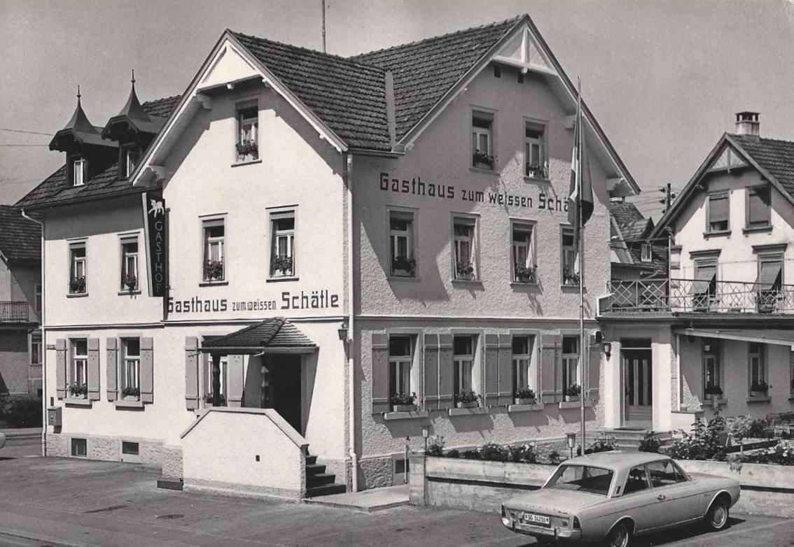 Gast Haus Weisses Schaefli Arbon Exterior foto